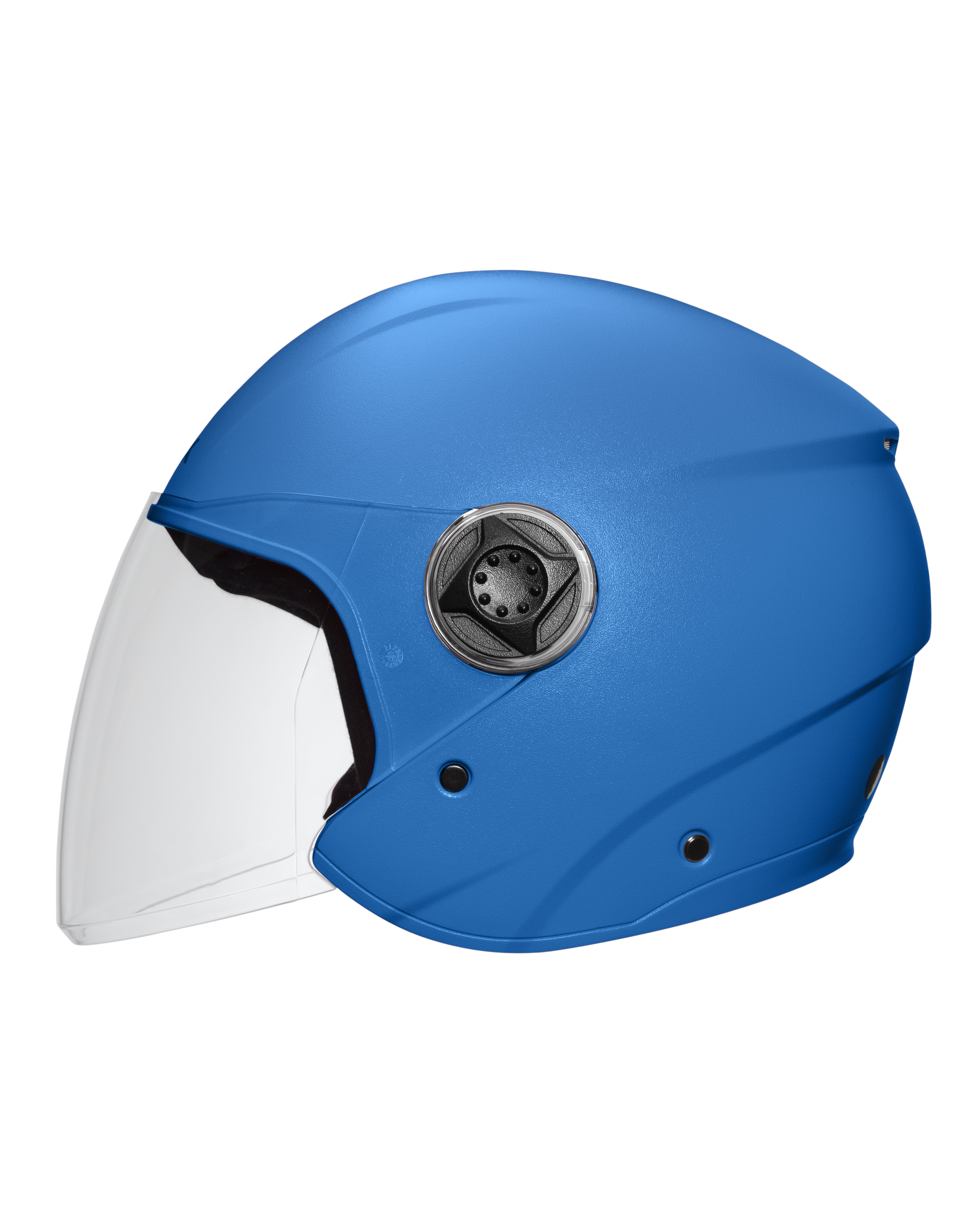Xtrac Fit ISI Certified Half Face Bike Helmet with Clear Visor | Lightweight Open Face Helmet for Men & Women